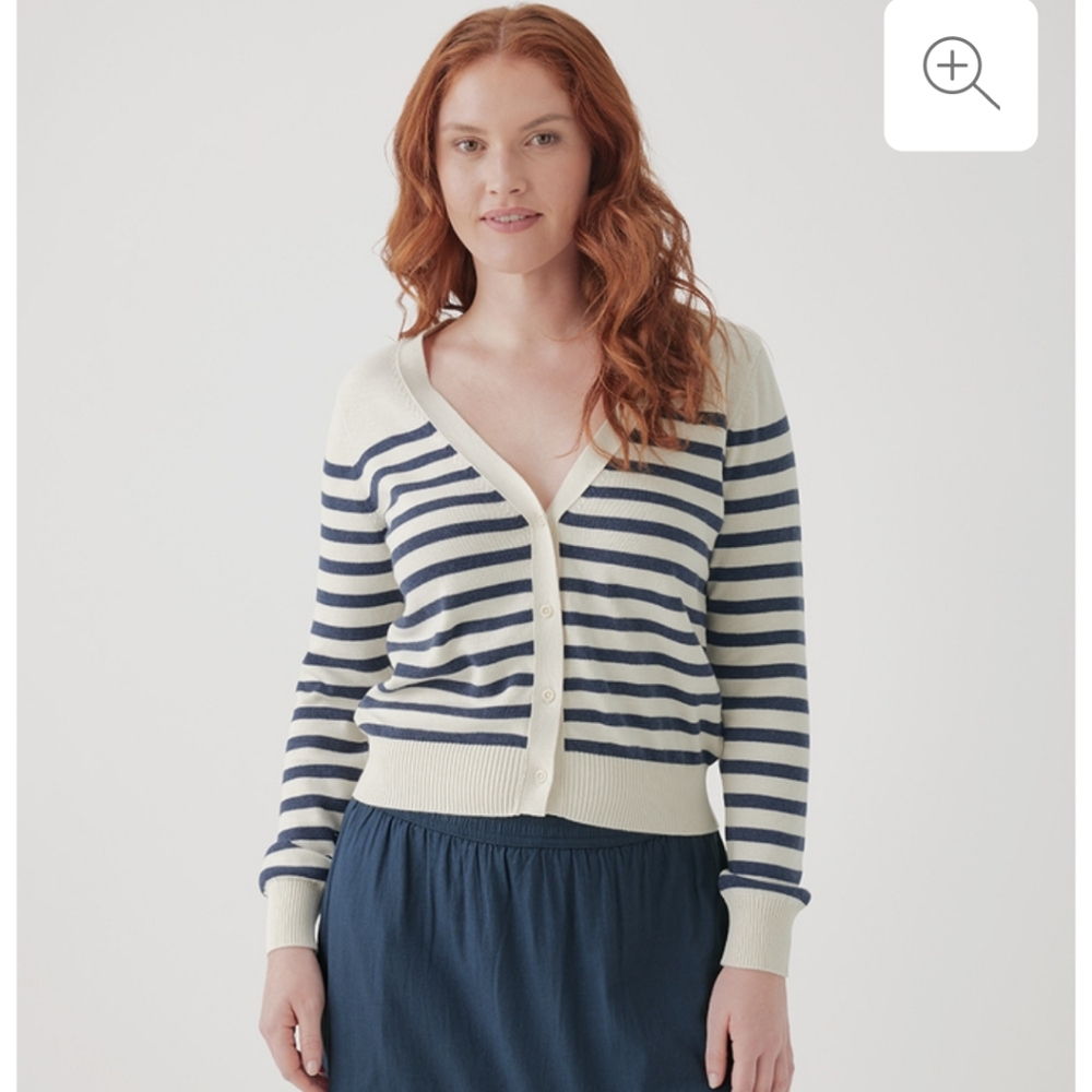 Pact Womens Classic Fine Knit Cardigan